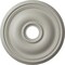 Ekena Millwork Bradford Ceiling Medallion (Canopies up to 4 3/8"), 18 1/8"OD x 3 3/4"ID x 1 1/8"P, Pot of Cream CM18BRPCF - alternate 1
